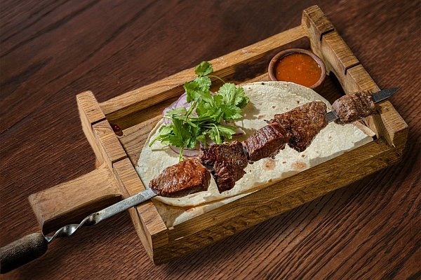 Шашлык из говядины (вырезка)
